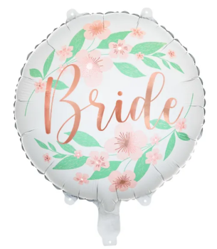 Folienballon - Bride Blumen - ø 35cm